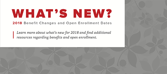 2018 Open Enrollment